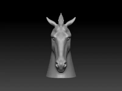 The Kelpies Duke - High-Poly Digital Sculpture 3D print model