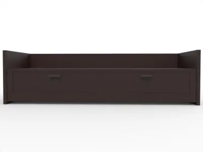 Cozy Sofa Low-poly 3D model