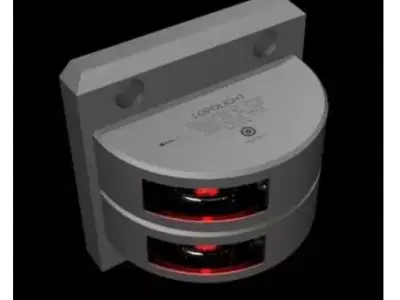 Port-Sidelight-Double-Vertically Mounted 3D model