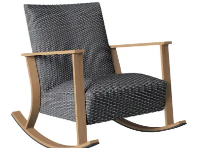 OVE Marbella Rocking Chair 3D model