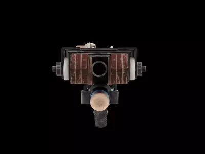 Railgun 3D model