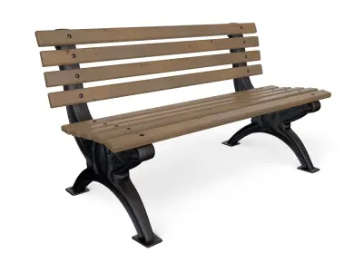Park Bench 3D model from CGTrader
