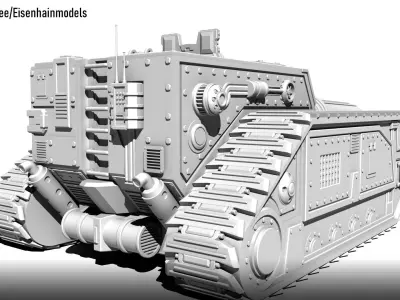 Sprengerwagen Wargame Tank 3D print model