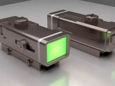 sci fi scope Free 3D model