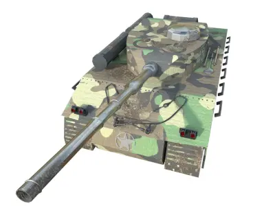 Panzer Heavy Tank 3D model