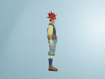 3D Character casual Man 3D model