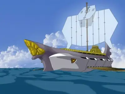 The Solaris toy ship on table 3D print model