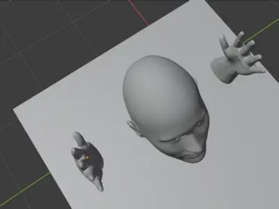 Bizarre Table 3D model