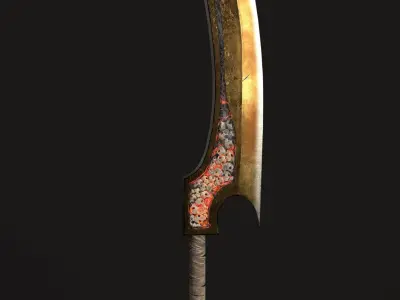 Sword 04 V02 Low-poly 3D model