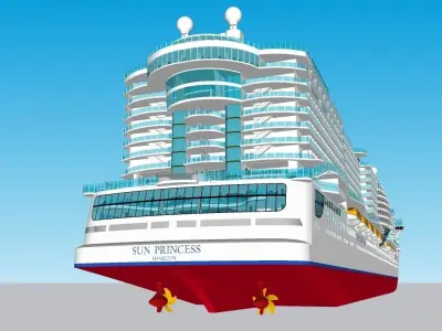 SUN PRINCESS 3D model