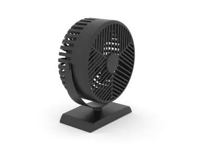 Table Fan Low-poly 3D model purchase