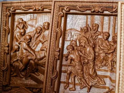 Way of the Cross 14 stations stl format 3D print model