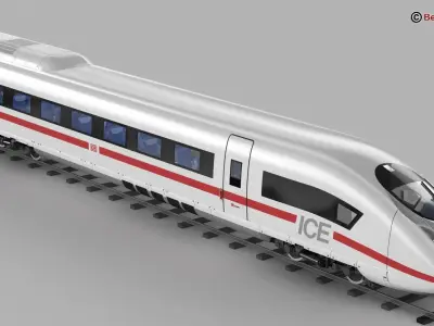 ICE 3 BR407 3D model