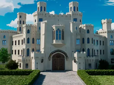 Castle 3D Model 3D model