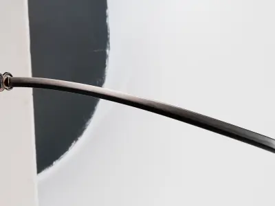 Katana model samurai sword hanging on wall Free low-poly 3D model