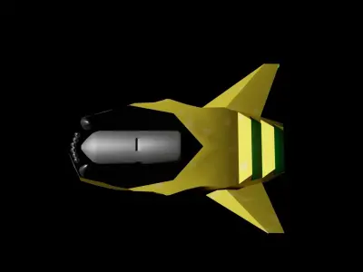 Hacan Fighter 3D model