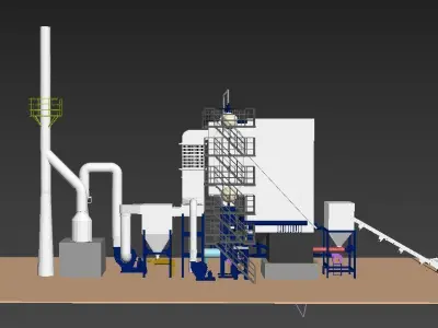 Boiler 3D model