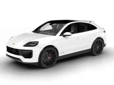 Porsche Cayenne Coupe GTS 2026 3d model 3D model