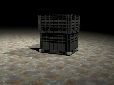 Seed Pro Box  Low-poly 3D model