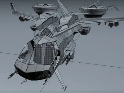 Yeti fleet  3D Model Pack