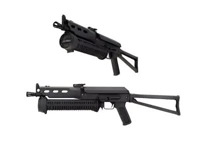 PP-19 Bizon Gun  3D model