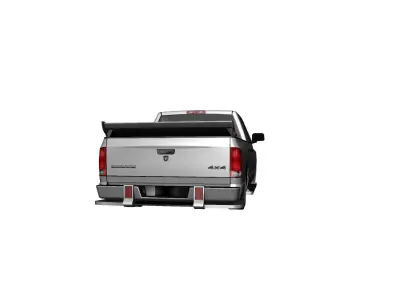 DODGE RAM 1500 SPORT 2003 Custom Low-poly 3D model
