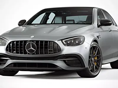 2021 Mercedes-Benz E63 AMG 3D model