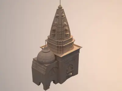 Shiva Temple 3D model
