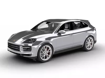 Porsche Cayenne S 2025 3d model 3D model