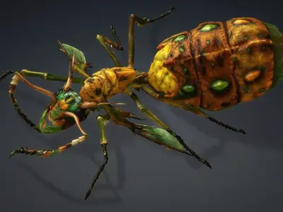 Ant Monster-V1d 3D model