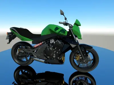 Kawasaki ER7 3D model