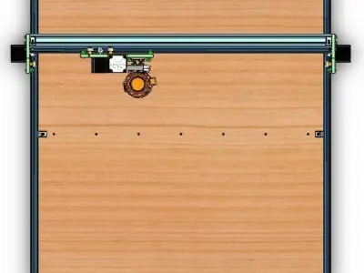  CNC router 3 Axis 3D model