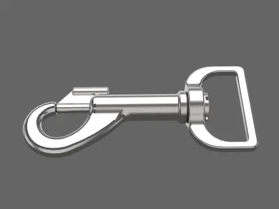 Carabiner metal latch 3D model purchase