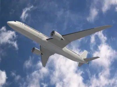 Boeing 787-9 dreamliner 3D model purchase