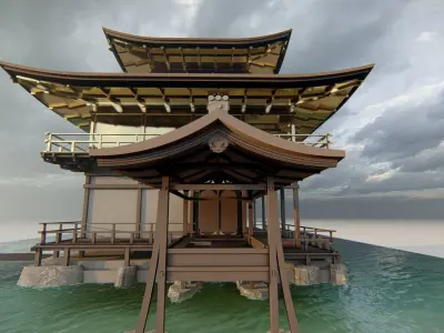 Palace Injeongjeon 3D model