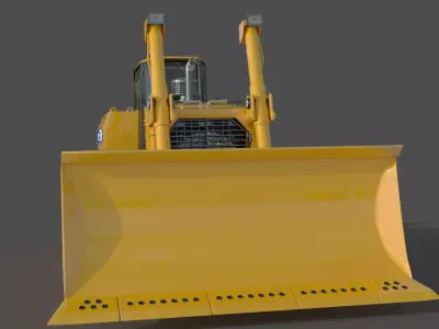  SEM 822 Track Tractor Specs 3D model
