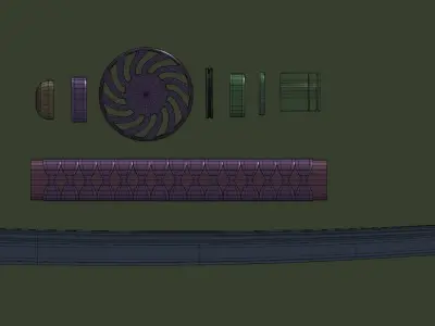 Katana sword Free 3D model buy