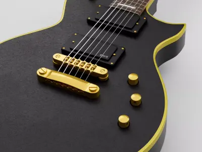 ESP LTD EC-1000 Electric Guitar 3D model