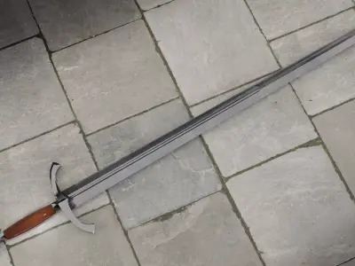 Sword from lord of rings Low-poly 3D model