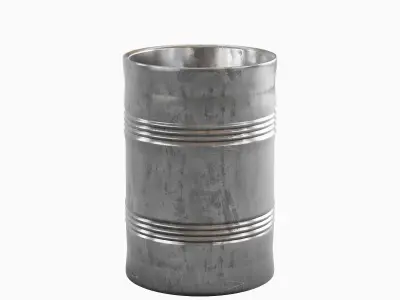 Steel Barrel B Set 3D model