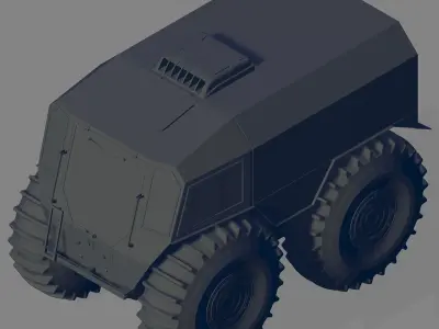SHERP N 4x4 ATV 3D model