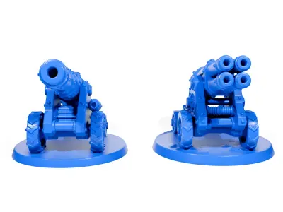 Fantasy Cannons 3D print model