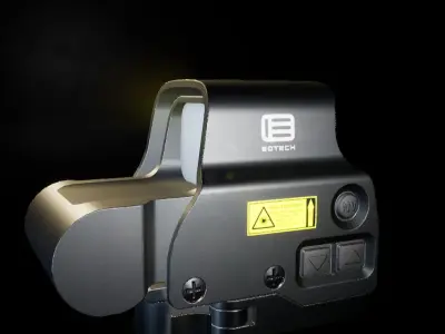 AAA XPS Scope Game Ready PBR Low-poly 3D model