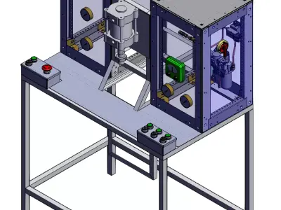 Testing Machine 3D model purchase