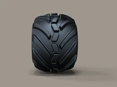 Offroad wheel 16 3D model