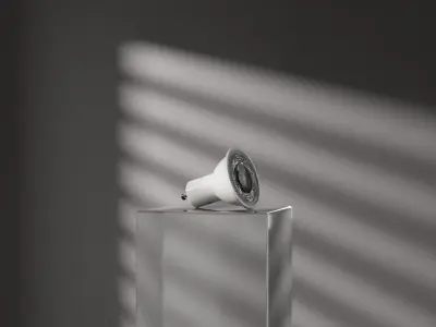 7 LED Spotlight Bulbs Pack Free 3D model