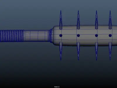 WW1 Trench Club 3D model