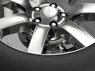 Jeep Wrangler Indian Summer 2014 wheel 3D model