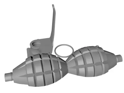 Grenade for Print 3D print model purchase