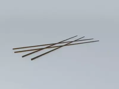 Rubbish Rail N/Gauge X-over Old Steam Days Free 3D model